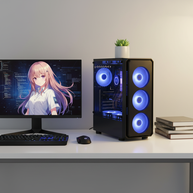 Pcooling Industrial Games Pc Computing Parts Accessories Pc Case Gaming Cabinet Casing Atx Games Computer Pc Case Tower Desktop