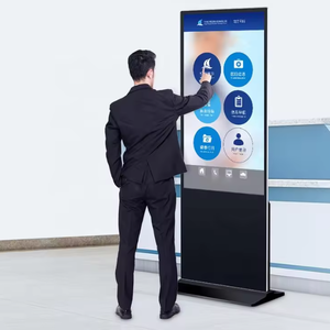 <span class=keywords><strong>VETO</strong></span> LCD Floor Stand 32-86 pouces Publicité commerciale Lecteur vidéo Équipement gratuit CMS Intérieur Totem Signalisation numérique et affichage - Product Image 5