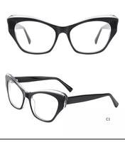 Nouvelle Arrivée Monture Optique Femme Tendance Vintage Œil de Chat Designer Colorée Anti-Lumière Bleue Personnalisée pour Ordinateur