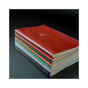 Carnets de notes minimalistes en cuir PU à couverture souple, format A5, A6, A7, avec logo personnalisé, pour promotion d'entreprise – Vente en gros - Product Image 1