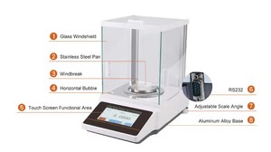 Balanza Electrónica Analítica Digital de Laboratorio Feitong de Alta Calidad, Precisión de 0.001g, Lectura de 1mg, Capacidad de 100g-1000g, Plástico - Product Image 6