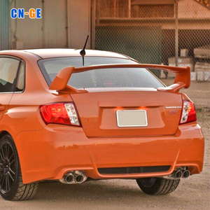 Alerón Trasero de Plástico ABS de Alta Calidad CNGE en Negro Brillante o Imprimado para Subaru <span class=keywords><strong>Impreza</strong></span> WRX <span class=keywords><strong>STI</strong></span> 2008-2021 - Product Image 4