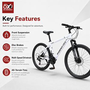 <span class=keywords><strong>Bicicleta</strong></span> de <span class=keywords><strong>Montaña</strong></span> de <span class=keywords><strong>29</strong></span> Pulgadas y 24 Velocidades con Cuadro de Aleación de <span class=keywords><strong>Aluminio</strong></span>, <span class=keywords><strong>Bicicleta</strong></span> Ligera de <span class=keywords><strong>29</strong></span> Pulgadas para Deportes al Aire Libre - Product Image 2