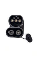Adaptateur de charge EV portable DC+AC CCS1 vers CCS2 250A 1000V, connecteur de charge rapide pour stations de recharge de véhicules électriques