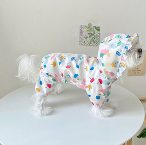Impermeable de Primavera para Mascotas de Poliéster con Capucha de <span class=keywords><strong>Paraguas</strong></span>, Ropa para Perros y Gatos al por Mayor para Amigos de Cuatro Patas - Product Image 2