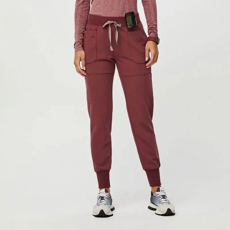 Ensemble de vaisselles athlétiques personnalisées, uniformes d'hôpital pour Joggers, uniformes médicaux en Spandex, vente en gros