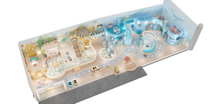 Patio de juegos interior Joy Spot Asegura a los niños buenos momentos Los niños juegan y ríen <span class=keywords><strong>sin</strong></span> parar - Product Image 2