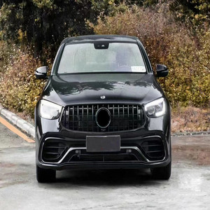 Pour <span class=keywords><strong>Mercedes</strong></span> Benz <span class=keywords><strong>GLC</strong></span> <span class=keywords><strong>coupé</strong></span> C253 2020 2021 <span class=keywords><strong>2022</strong></span> GLC63 AMG voiture Auto avant pare-chocs arrière diffuseur accessoires Kit de carrosserie - Product Image 5