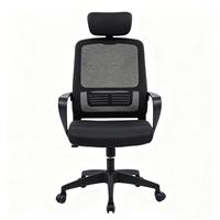 Chaise de bureau ergonomique pivotante moderne, nouvelle chaise de formation pour employés et visiteurs, en tissu, avec fonction de levage