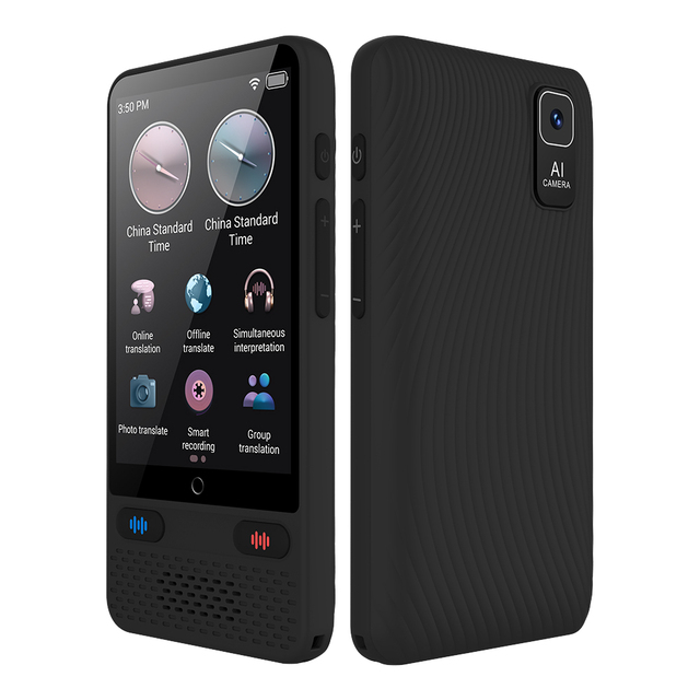 2026 Latest Portable AI Voice Translator Online Offline 138 Languages Real Time Two-Way Traductor De WiFi Language Learning