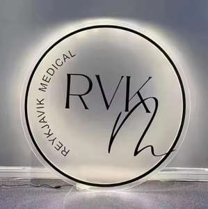 Tira de Luces LED con Logotipo, Letras Luminosas <span class=keywords><strong>Circulares</strong></span> de PVC para Decoración de <span class=keywords><strong>Letreros</strong></span> Comerciales, Oficinas, Tiendas, Paredes, <span class=keywords><strong>Letreros</strong></span> Electrónicos - Product Image 4