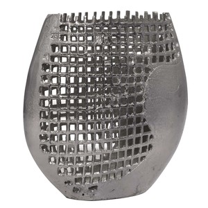 Decoración para sala de estar y hogar, macetas decorativas de aluminio 2024 para decoración del hogar, vajilla, jarrones de flores FUNDIDOS DE Metal - Product Image 6