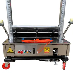 Electric Cement Mortar Plastering Machine Automatic Building Wall Plaster Render Machine for Sale