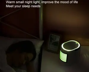 Mini ar condicionado portátil, resfriamento rápido usb pessoal umidificador purificador de ar resfriador de ar