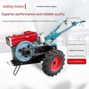 Tracteur diesel à conducteur marchant à pied avec attache pour planteuse de pommes de terre pour une plantation efficace des cultures et une pose efficace des semences - Product Image 4