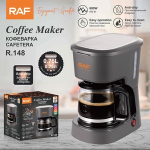 Cafetera de Goteo Mini RAF, Cafetera Automática Portátil para el Hogar, Pequeña Cafetera Americana con Jarra de Vidrio - Product Image 2