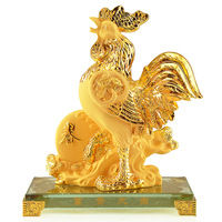2025 résine Feng Shui Statue maison bureau singe vache bureau décoration zodiaque Statue sable doré Collection cadeau Collection
