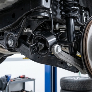 Yuboh บุชแขนท้าย52385-SR3-003สำหรับ <span class=keywords><strong>Honda</strong></span> Civic/CR-<span class=keywords><strong>X</strong></span>/Integra | OEM 52385-SR3-003เพลาหลังพวงมาลัย - Product Image 3
