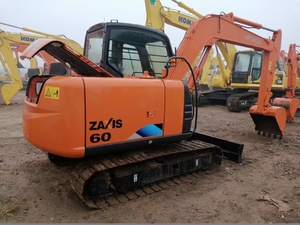 Excavatrice sur chenilles ZAXIS 60 d'occasion avec boîte de vitesses PLC, moteur Hitachi et pompe, 6 tonnes, pour la construction et les travaux de terrassement - Product Image 6
