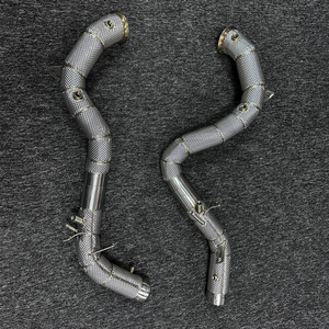 Tuyau d'échappement droit en acier inoxydable 304 pour Mercedes Benz W213 <span class=keywords><strong>E63</strong></span> AMG GLC 63 <span class=keywords><strong>S</strong></span> - Product Image 6