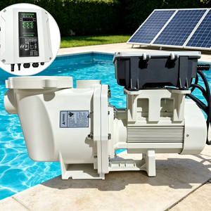 1.5HP 2HP 3HP hybrid AC&DC <b>solar</b> pool <b>pump</b> smart controller Pentair Style - Product Image 1