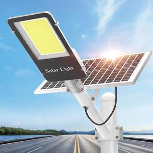 Lampe LED solaire extérieure en aluminium avec détecteur de mouvement 500W/1000W, étanche, vente en gros - Product Image 1