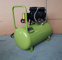 Huile monophasée moins petit compresseur d'air 750W pour pistolets à peinture