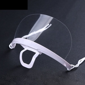 Máscara Facial Transparente de Plástico para Tatuajes, Maquillaje Permanente, Salón de Belleza, Protección Contra Salpicaduras, Antivaho, Protector Transparente, Accesorios PMU - Product Image 1