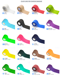 شريط رياضي رياضي غير منسوج ضمادات ذاتية اللصق مرنة - Product Image 6