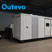 Groupes électrogènes diesel silencieux industriels de 100 kW à 300 kW en conteneur pour projets d'électrification ferroviaire