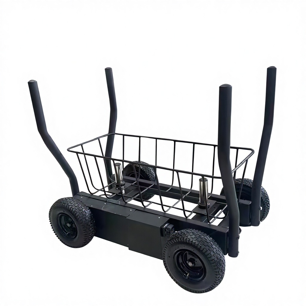 Black-Single-Sided Resistance Tank Vehicle (with Frame)