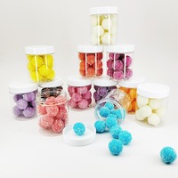 Bomei Fournisseur Prêt à Expédier Vente en Gros Gommage Corporel Vegan en Boules de Sucre Bio Parfumé aux Fruits Colorés