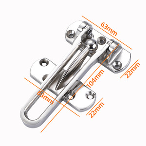 Loquet de porte antivol moyen en alliage de zinc Yongdexing – Serrure de sécurité durable pour hôtels, maisons d'hôtes et chambres - Product Image 2