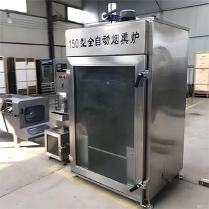 Four à fumage électrique d'intérieur en acier inoxydable, machine à fumer les saucisses, machine à fumer le poisson - Product Image 2