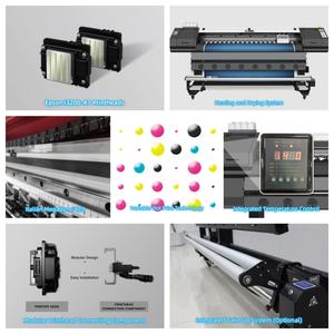 Industrielle 1,8 m Wärme übertragungs papier Sportswear T-Shirt Sublimation stint drucker Textildruck maschine - Product Image 2