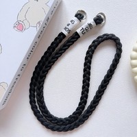 Bandoulière longue universelle tissée Anti-perte étui de téléphone lanière téléphone portable dragonne corde accrocher autour du cou sangle de téléphone portable