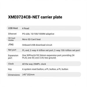 Placa de Desarrollo FPGA Xilinx Microphase ZYNQ Embedded 7010/7020, Kit Zed de Redes Industriales Multipuerto, Modelo ANTS - Product Image 5