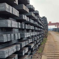 Billette d'acier laminée à chaud Q235 Q275 Q345 lingots d'acier carrés de haute qualité moule Offres Spéciales d'acier Astm Aisi conforme