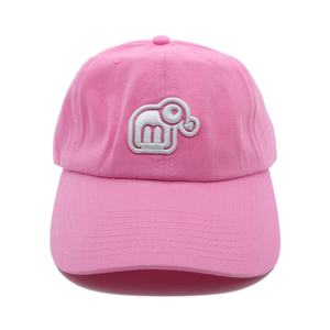 Gorra de Béisbol Personalizada con Logotipo Bordado en 3D, 6 Paneles, Algodón Lavado, Estilo Dad Hat, Ajustable, Rosa, Sin Estructura - Product Image 2