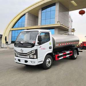 Camion-citerne Dongfeng en acier inoxydable de petite taille, 5000 L, pour le transport de lait frais en vrac, camion-citerne pour le transport de liquides - Product Image 5