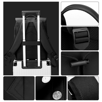 Sac à dos pour ordinateur portable de voyage d'affaires, étanche, simple et tendance, avec compartiment, haute qualité, personnalisable, pour hommes, fournisseur scolaire