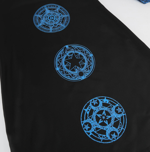 Costume Médiéval Unisexe pour Homme Cape Vintage à Capuche Long Magicien pour Halloween ou Jeu <span class=keywords><strong>Cosplay</strong></span> - Product Image 4