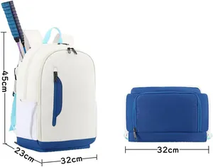 Grande capacité <span class=keywords><strong>3</strong></span> <span class=keywords><strong>raquettes</strong></span> <span class=keywords><strong>Tennis</strong></span> Badminton sacs pour femmes hommes étanche sport <span class=keywords><strong>sac</strong></span> <span class=keywords><strong>de</strong></span> sport avec compartiment à chaussures badminton <span class=keywords><strong>sac</strong></span> à dos - Product Image 1