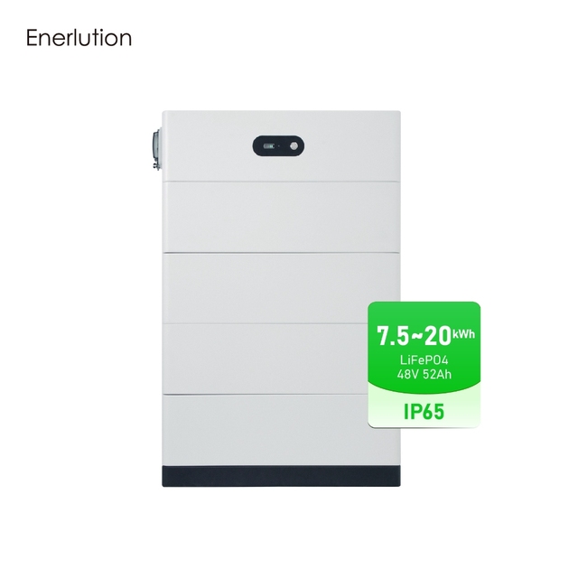 Hot Sale 48V 52Ah Approved Manufacturer Stackable Solar Battery 192V 384V LiFePO4 10kWh 15kwh 20kwh  ESS Local Service Center