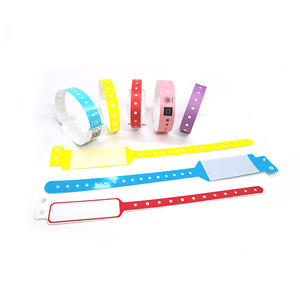 Pulseras RFID de <span class=keywords><strong>PVC</strong></span> Suave con Tamaño Ajustable Personalizado para Admisión Hospitalaria, Médicas para Adultos - Product Image 2