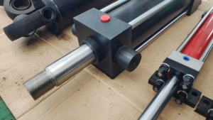 กระบอกไฮดรอลิกแบบดับเบิ้ลแอคติ้ง  ชิ้นส่วนรถยก  กระบอกสูบชุบโครเมียมแข็ง  พร้อมก้านเชื่อมต่อแบบคู่  ประสิทธิภาพสูง - Product Image 2