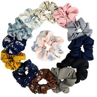 Đơn Giản Và Ngọt Ngào In Vòng Ruột Lớn Donut Tóc Dây Ban Nhạc Hoa Băng Tóc Phụ Kiện Tóc