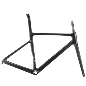 T1100 700C Road Racing Bicycle Frames Oem Aero Design Cyclocross Bike Frameset Customize Painting Carbon Fiber Climb Bike Frame