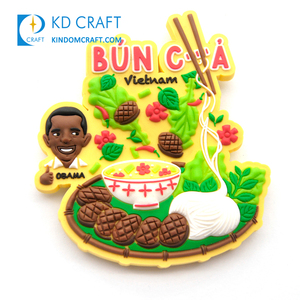 Tùy Chỉnh Hình Cao Su Mềm PVC Lưu Niệm Từ Sticker Chủ Dễ Thương Động Vật Phim Hoạt Hình 3D Khung Tủ Lạnh Nam Châm Ảnh - Product Image 6