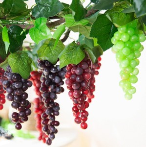 Ramilletes de Uvas de PVC Simuladas Ecológicos en Stock, Accesorios de Fotografía con Efecto de Escarcha, Venta al por Mayor para Navidad y Pascua - Product Image 5